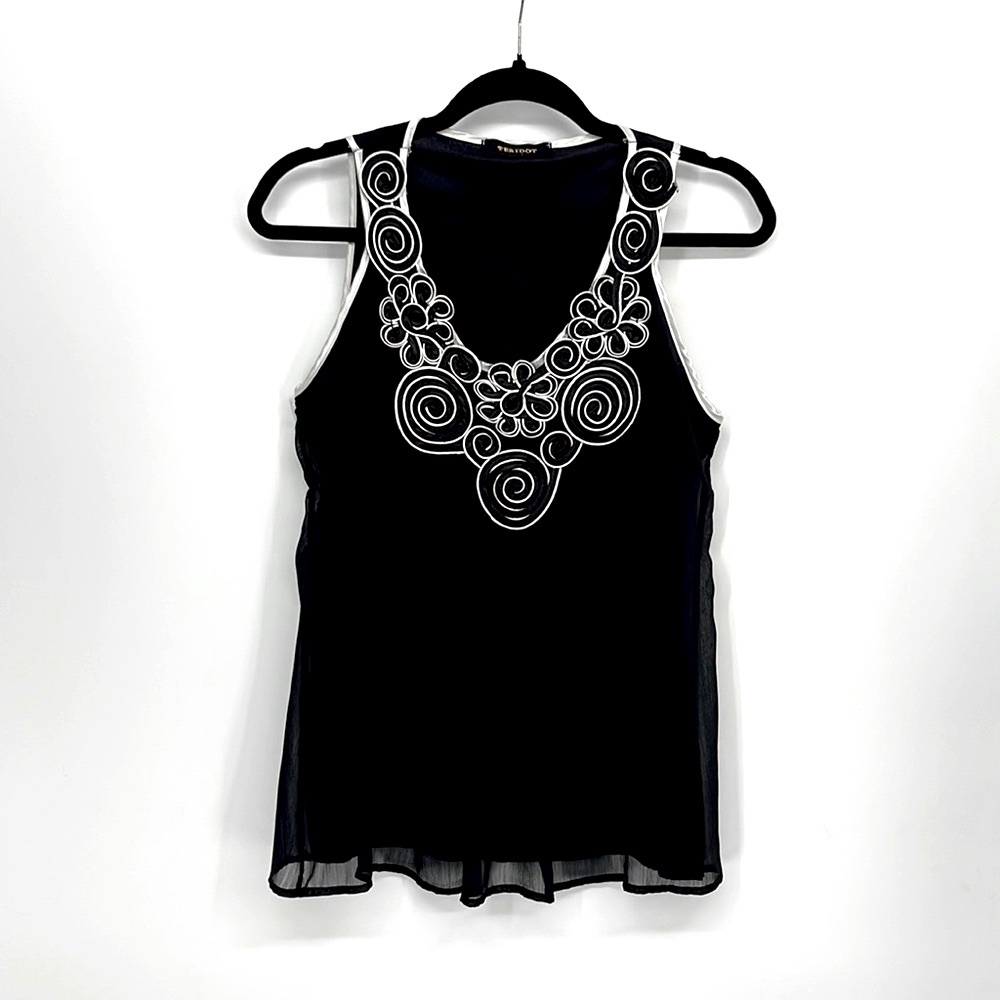 PERIDOT Sleeveless Blouse